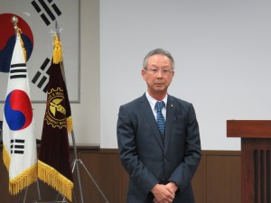 趙珉一会長：臨時総会